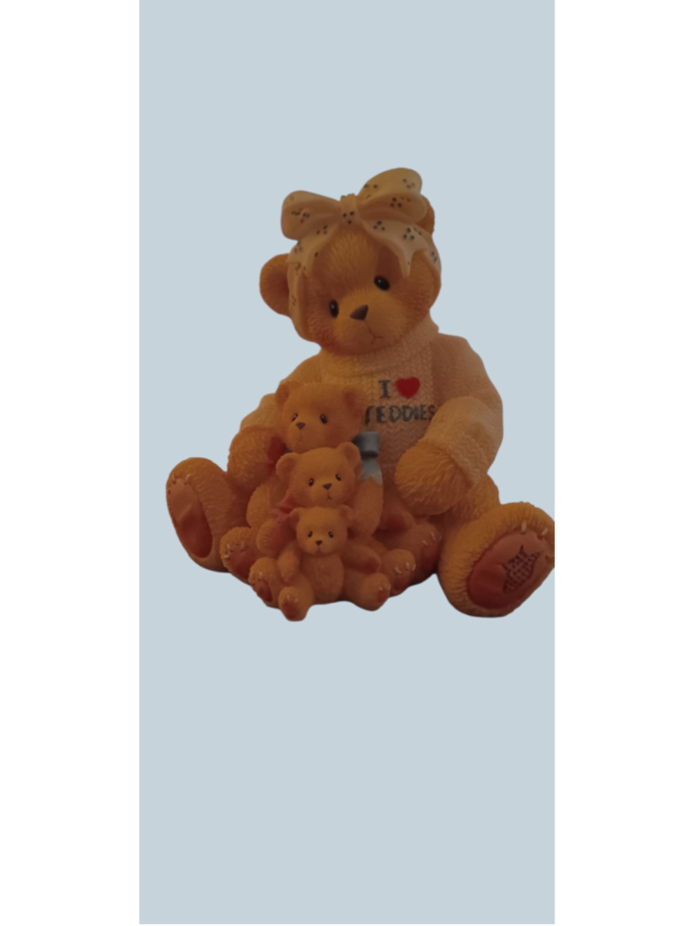 NIB Cherished Teddies Home Decor Bear Figurine Brown Beige
302988